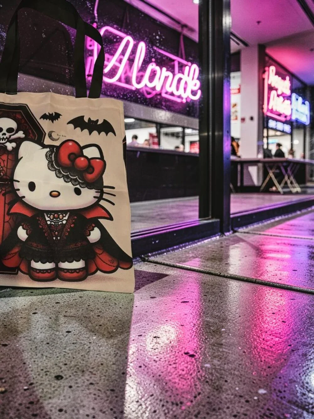 HELLO KITTY HALLOWEEN TRICK OR TREAT BAG/CARRY ALL